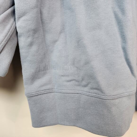 Lululemon Perfectly Oversized Softstreme Crewneck Womens 4 Light Blue Sweatshirt - Picture 6 of 8